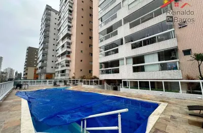 Apartamento com 3 dormitórios à venda, 101 m² por r$ 895. - canto do forte - praia grande/sp