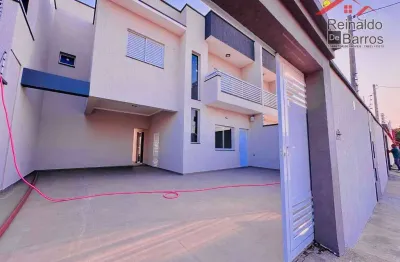 Sobrado com 3 dormitórios à venda, 112 m² por r$ 630.000,00 - balneário san marcos - itanhaém/sp