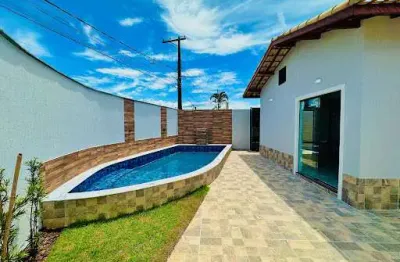 Casa com 3 dormitórios à venda, 80 m² por r$ 490.000,00 - jardim são fernando - itanhaém/sp