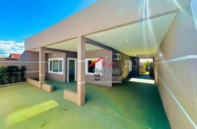 Casa com 3 dormitórios à venda, 106 m² por r$ 570.000,00 - belas artes - itanhaém/sp