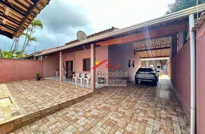 Casa com 3 dormitórios à venda, 126 m² por r$ 570.000,00 - jardim regina - área verde - itanhaém/sp