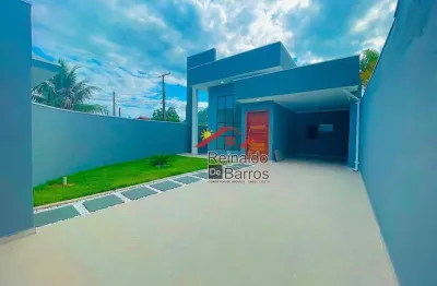 Casa com 3 dormitórios à venda, 124 m² por r$ 690.000,00 - santa eugênia - mongaguá/sp