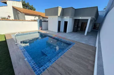 Casa com 3 dormitórios à venda, 135 m² por r$ 880.000 - estância balneária de itanhaém - itanhaém/sp