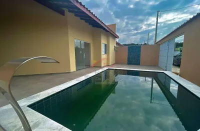 Viva o sonho da casa na praia: luxo e conforto a 550m do mar em itanhaém.