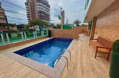 Viva o sonho à beira-mar: apartamento de 73 m² com vista deslumbrante no edifício malibu, centro de itanhaém!