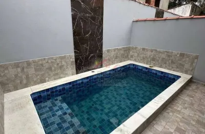 Casa com 2 quartos à venda na Avenida Cidade De Santos, 121, Balneario Santa Eugenia, Mongaguá