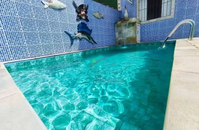 Sobrado com 3 dormitórios à venda, 114 m² por r$ 410.000,00 - jardim itapel - itanhaém/sp