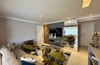 Apartamento com 3 dormitórios à venda, 137 m² por r$ 1.850.000 - vila regente feijó - são paulo/sp