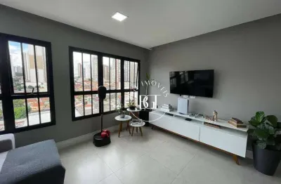 Apartamento com 2 dormitórios à venda, 70 m² por r$ 770.000 - vila regente feijó - são paulo/sp