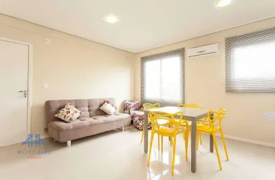 Apartamento para alugar, 42 m² por r$ 900,00/dia - jurerê - florianópolis/sc