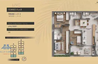 Apartamento com 3 dormitórios à venda, 104 m² por r$ 2.344.000,00 - cacupé - florianópolis/sc