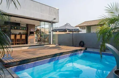 Casa à venda, 235 m² por r$ 2.280.000,00 - cachoeira do bom jesus - florianópolis/sc