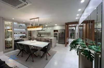 Apartamento com 3 dormitórios à venda, 150 m² por r$ 2.600.000,00 - campinas - são josé/sc