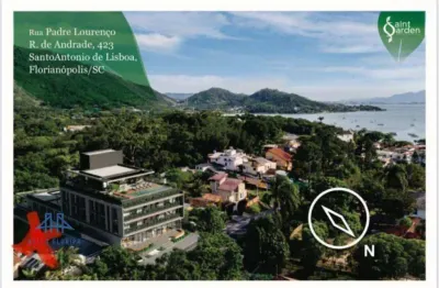 Studio com 1 dormitório à venda, 35 m² por r$ 525.200,00 - santo antônio de lisboa - florianópolis/sc