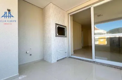 Apartamento com 4 dormitórios para alugar, 125 m² por r$ 6.873,00/ano - parque são jorge - florianópolis/sc
