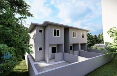 Casa com 2 dormitórios à venda, 69 m² por r$ 350.000,00 - barra do aririú - palhoça/sc