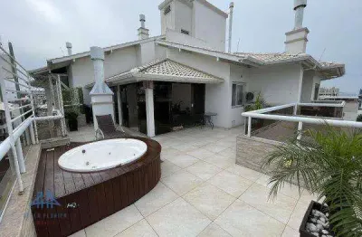 Cobertura à venda, 146 m² por r$ 1.280.000,00 - ingleses do rio vermelho - florianópolis/sc