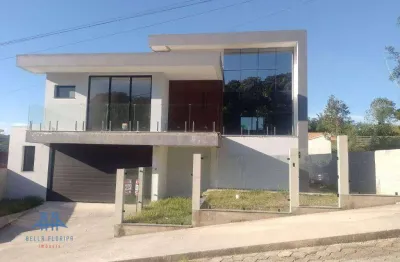 Casa com 3 dormitórios à venda, 360 m² por r$ 1.060.000,00 - centro - antônio carlos/sc