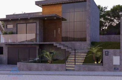 Casa com 3 dormitórios à venda, 360 m² por r$ 1.060.000,00 - centro - antônio carlos/sc