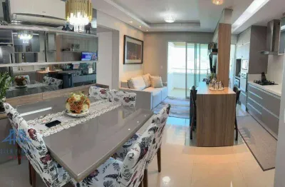 Apartamento com 2 dormitórios à venda, 65 m² por r$ 480.000,00 - praia joão rosa - biguaçu/sc