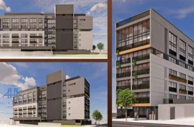 Studio com 1 dormitório à venda, 27 m² por r$ 308.009,04 - córrego grande - florianópolis/sc