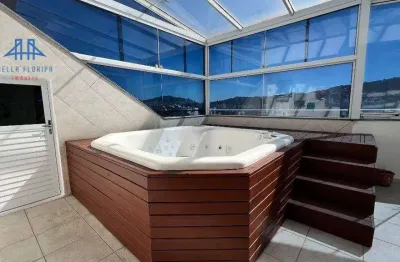 Cobertura com 2 dormitórios à venda, 126 m² por r$ 1.350.000,00 - córrego grande - florianópolis/sc