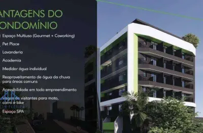 Studio com 1 dormitório à venda, 54 m² por r$ 462.000,00 - trindade - florianópolis/sc