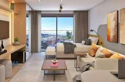 Studio à venda, 31 m² por r$ 398.685,00 - santa mônica - florianópolis/sc
