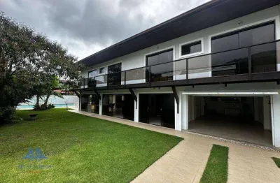 Casa com 5 dormitórios à venda, 329 m² por r$ 4.300.000,00 - itacorubi - florianópolis/sc