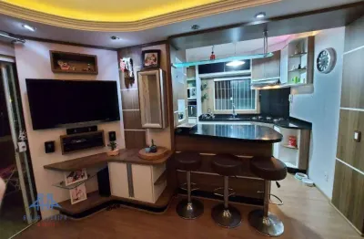 Apartamento à venda, 70 m² por r$ 339.200,00 - aririú - palhoça/sc