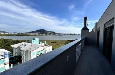 Apartamento duplex com 3 dormitórios à venda, 126 m² por r$ 2.250.000,00 - joão paulo - florianópolis/sc