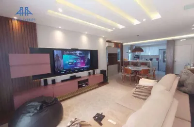 Cobertura com 3 dormitórios à venda, 180 m² por r$ 2.300.000,00 - balneário - florianópolis/sc