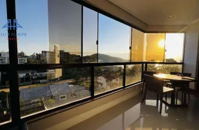 Apartamento com 2 dormitórios para alugar, 139 m² por r$ 9.376,00/mês - joão paulo - florianópolis/sc