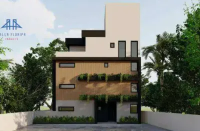 Cobertura com 1 dormitório à venda, 77 m² por r$ 1.007.000,00 - morro das pedras - florianópolis/sc