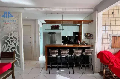 Apartamento com 1 dormitório para alugar, 71 m² por R$ 5.513,78/mês - Trindade - Florianópolis/SC