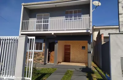 Sobrado para venda em fazenda rio grande, eucaliptos, 3 dormitórios, 2 banheiros, 1 vaga