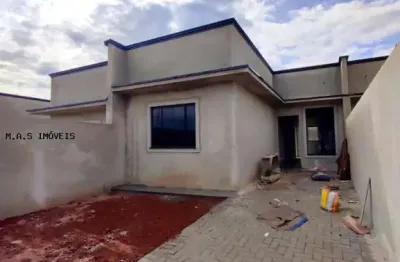 Casa 3 dormitórios para venda em araucária, capela velha, 3 dormitórios, 1 banheiro, 2 vagas