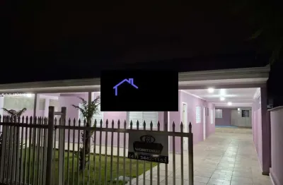 Casa de praia / usada para venda em guaratuba, brejatuba, 5 dormitórios, 1 suíte, 3 banheiros, 6 vagas