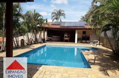 Chácara com 3 dormitórios à venda, 1200 m² por r$ 1.100.000,00 - sítio panorama - hortolândia/sp