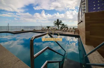 Apartamento 02 dormitórios com 01 suite, novo! vista livre para o mar!