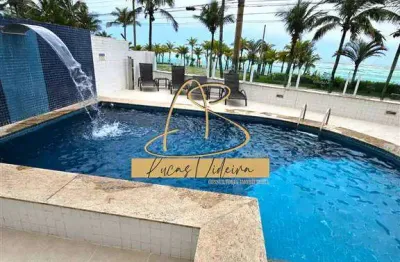 Apartamento Lindo 02 dormitórios com 01 vaga de garagem e vista parcial para o mar! prédio frente mar!