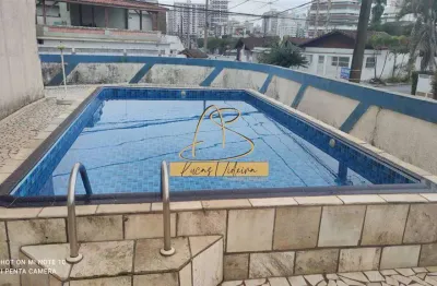 Apartamento de 01 dormitório com piscina! 400 metros do mar! caiçara!