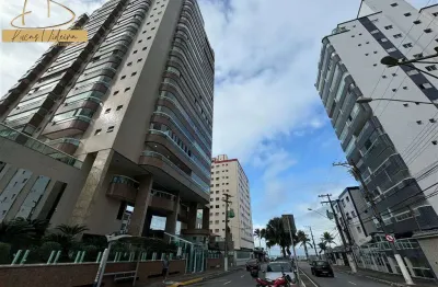 Lindo apartamento 03 dormitórios com 03 suites + 02 vagas privativas a 100 metros do mar! alto padrão.