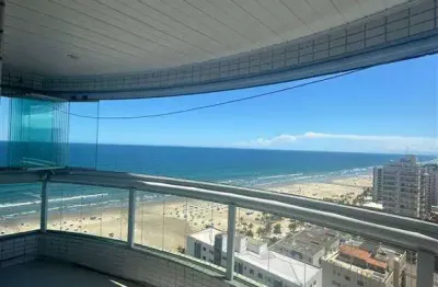 Apartamento com 4 quartos à venda na Rua Pedro Álvarez Cabral, 136, Campo da Aviação, Praia Grande