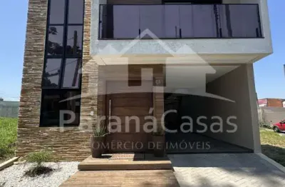 Casa em condomínio fechado com 3 quartos à venda na rua emanoel voluz, 1301, pinheirinho, curitiba, 178 m2 por r$ 1.350.000