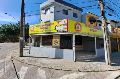 Salão, 200 m² - venda por r$ 515.000,00 ou aluguel por r$ 3.804,00/mês - parque marajoara - santo andré/sp