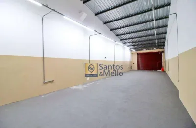 Salão para alugar, 180 m² por r$ 7.610,00/mês - parque das nações - santo andré/sp