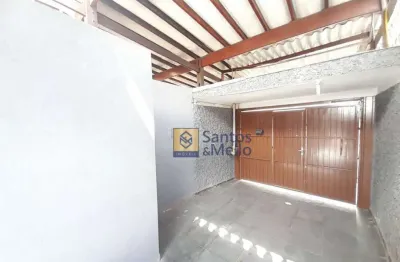Casa com 2 dormitórios para alugar, 100 m² por r$ 1.780,44/mês - jardim santo alberto - santo andré/sp