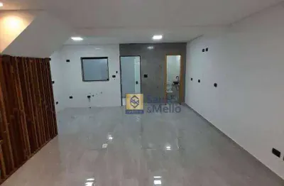 Sobrado com 3 dormitórios à venda, 108 m² por r$ 660.000,00 - jardim das maravilhas - santo andré/sp