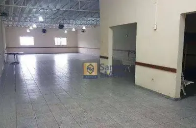 Salão para alugar, 280 m² por r$ 4.329,00/mês - parque capuava - santo andré/sp